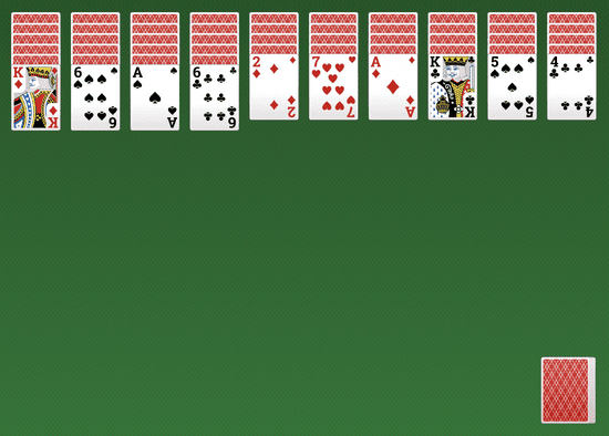 Spider Solitaire 4 barvy